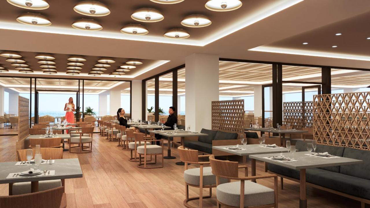 Ammoa Luxury Hotel & Spa Resort Nikiti  Exterior photo The restaurant