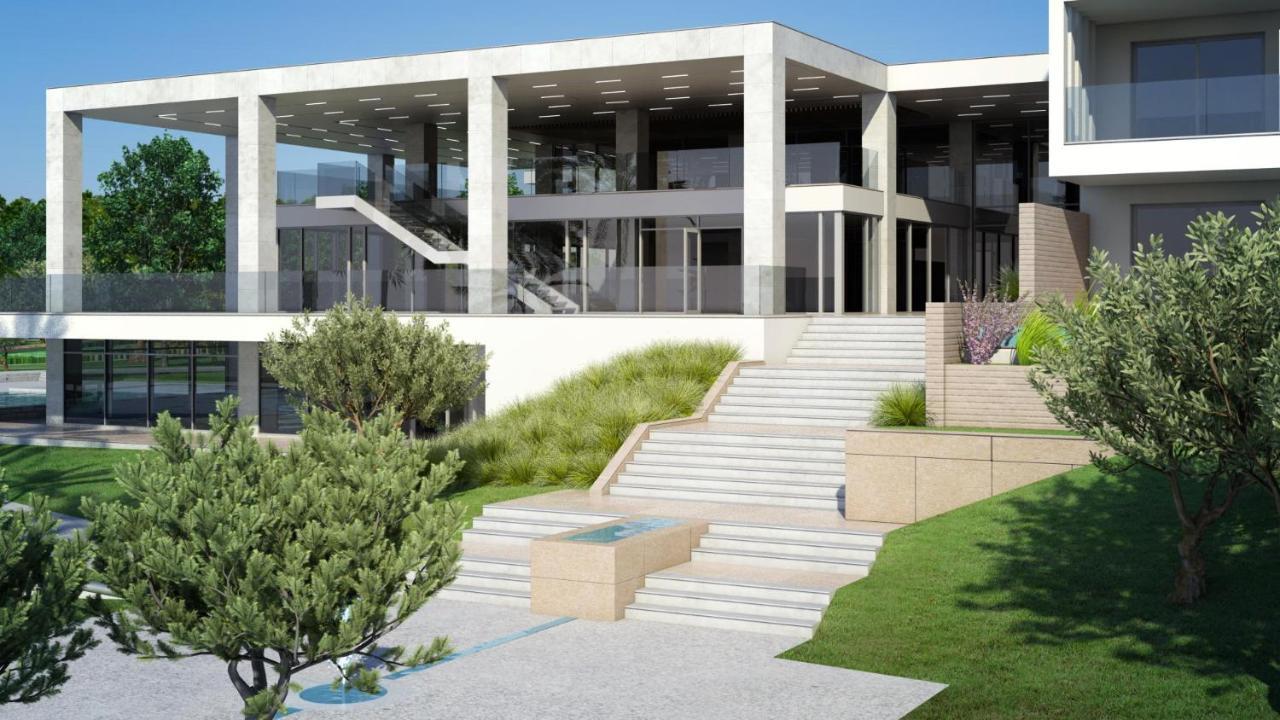 Ammoa Luxury Hotel & Spa Resort Nikiti  Exterior photo The new building of the University of Patras