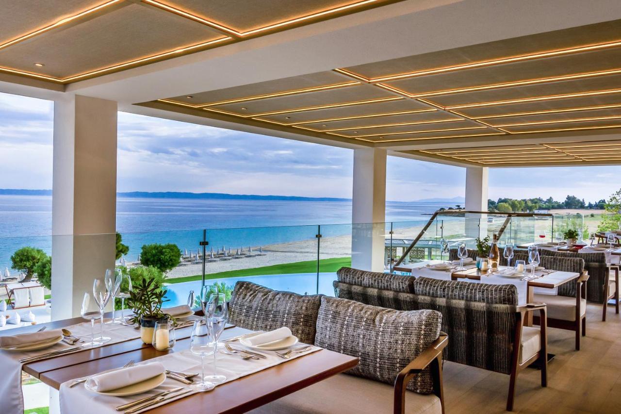 Ammoa Luxury Hotel & Spa Resort Nikiti  Exterior photo The Beach Restaurant