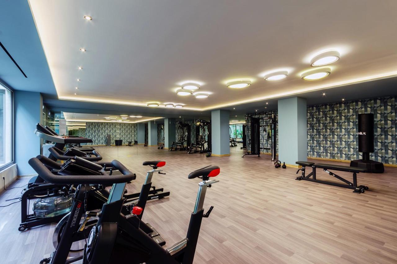 Ammoa Luxury Hotel & Spa Resort Nikiti  Exterior photo The gym at the hotel