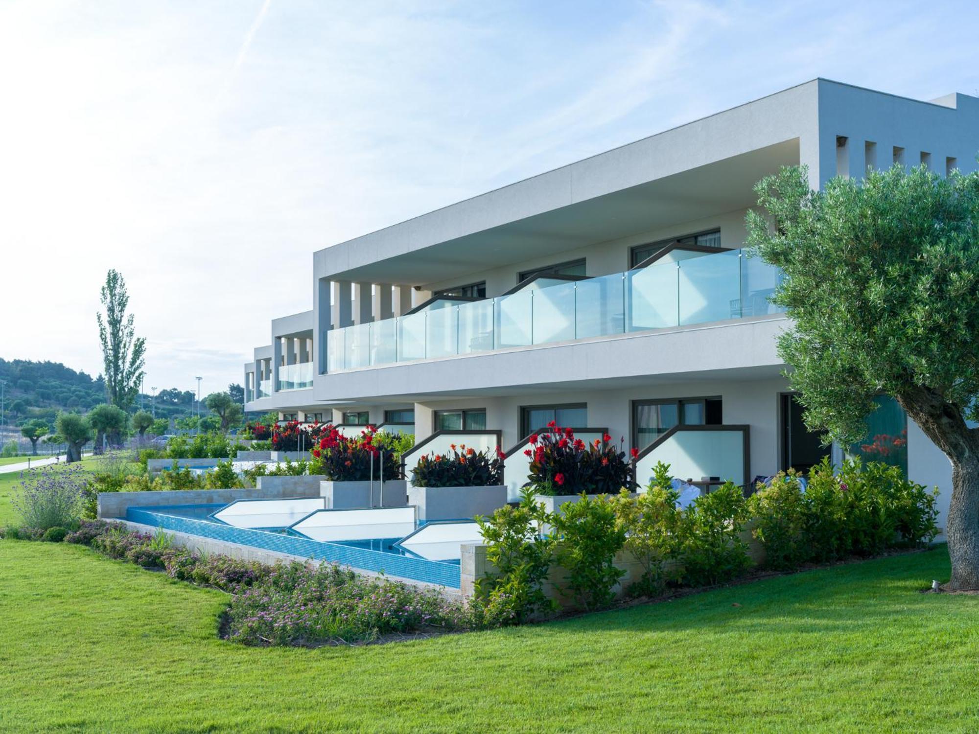 Ammoa Luxury Hotel & Spa Resort Nikiti  Exterior photo The Village